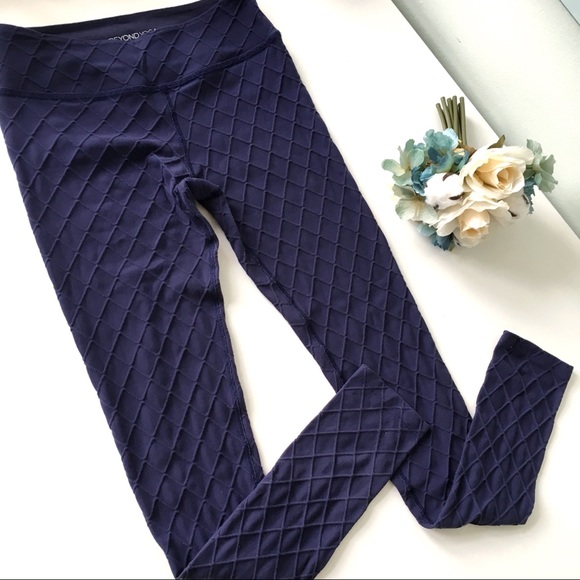 beyond yoga quilted leggings